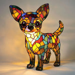 Handcrafted Dog Motif Lamp – Stylish Lighting for Dog Lovers