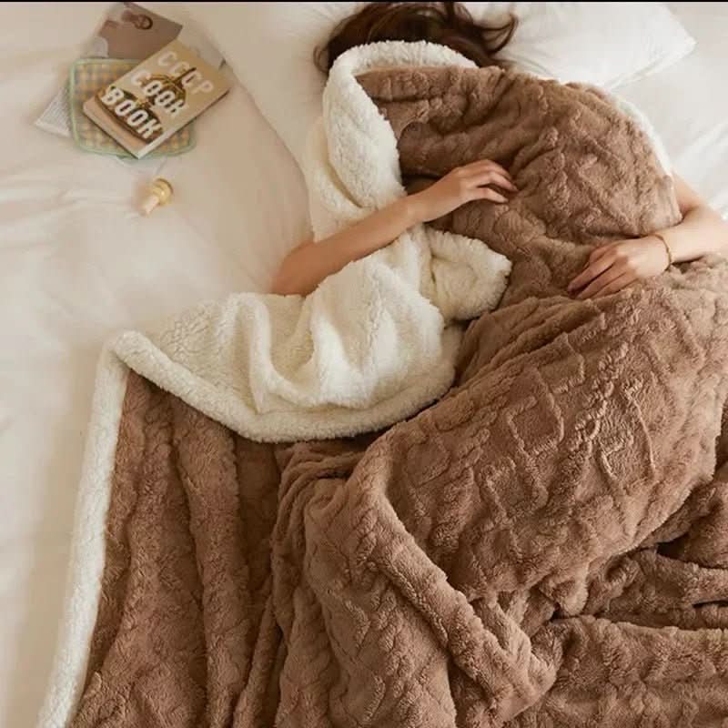 Fluffy Lambswool Blanket for Ultimate Warmth