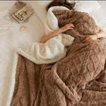 Fluffy Lambswool Blanket for Ultimate Warmth