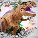 Remote Control Walking Dinosaur Toy with LED Lights