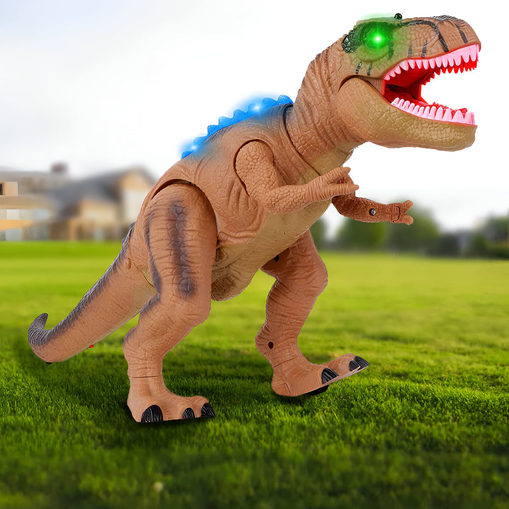 Remote Control Walking Dinosaur Toy with LED Lights