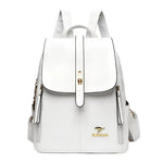 Luxurious and High-Quality Leather Women's Backpack Handbag