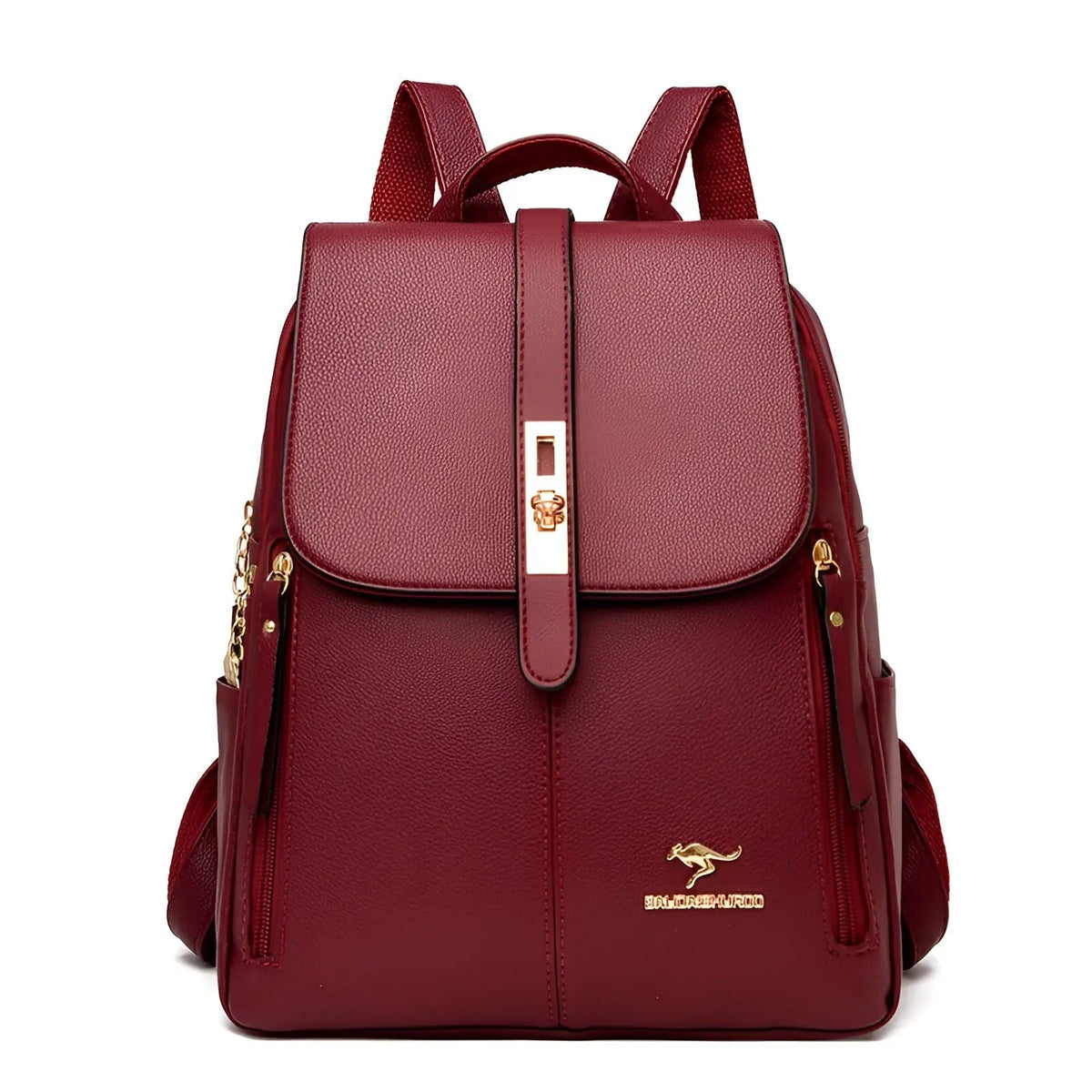 Luxurious and High-Quality Leather Women's Backpack Handbag