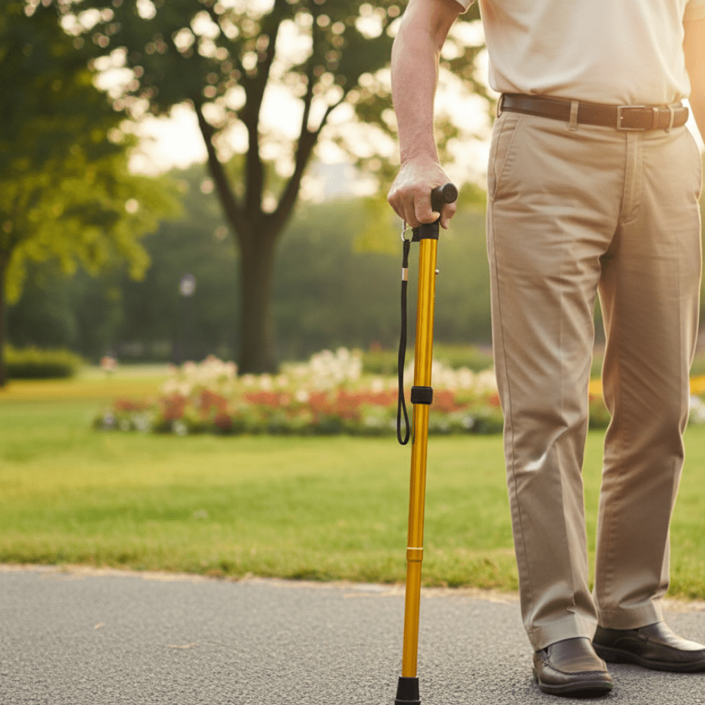 Lightweight Aluminum Walking Cane for Seniors