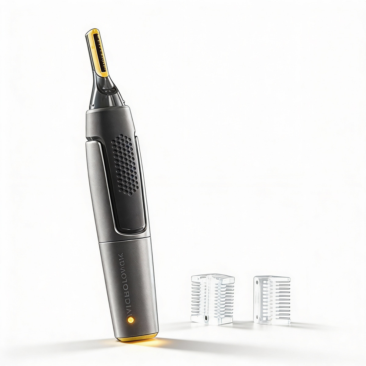 Ultra-Slim Precision Trimmer | Micro-Oscillation Blades | Titanium Stainless Steel Technology | Integrated LED Lighting | Ergonomic Design