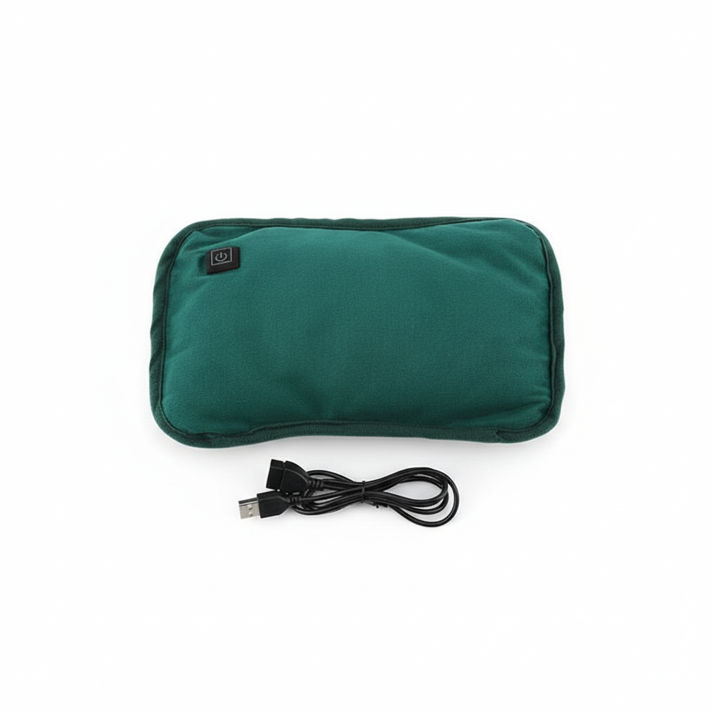 Portable Graphene Heating Pad | USB Rechargeable | 3 Temperature Levels | Ergonomic Hand & Belly Warmer | Features Intelligent Auto Shut-Off