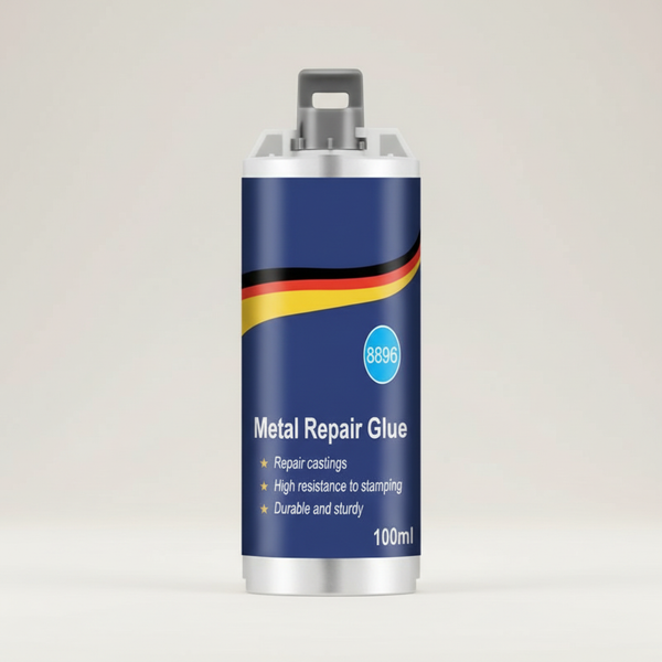 High-Performance Metal Repair Adhesive | Industrial Adhesive for Cast Iron, Steel & Aluminum | Heat Resistant & Waterproof | 100ml Liquid Metal Repair Kit | Silver