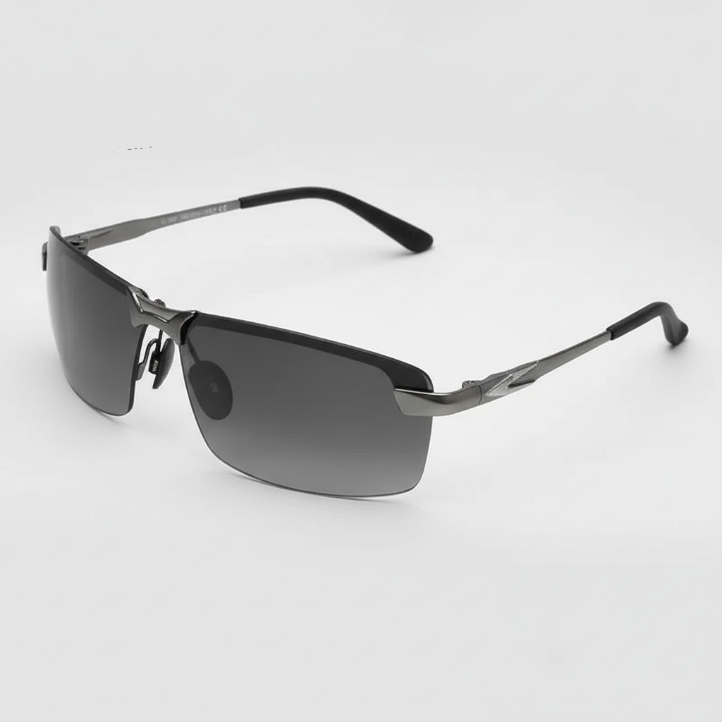 Polarized Photochromic Sunglasses | UV400 Protection | Automatic Light Adjustment (Day & Night) | Intelligent Glare Reduction for Drivers & Outdoor Use