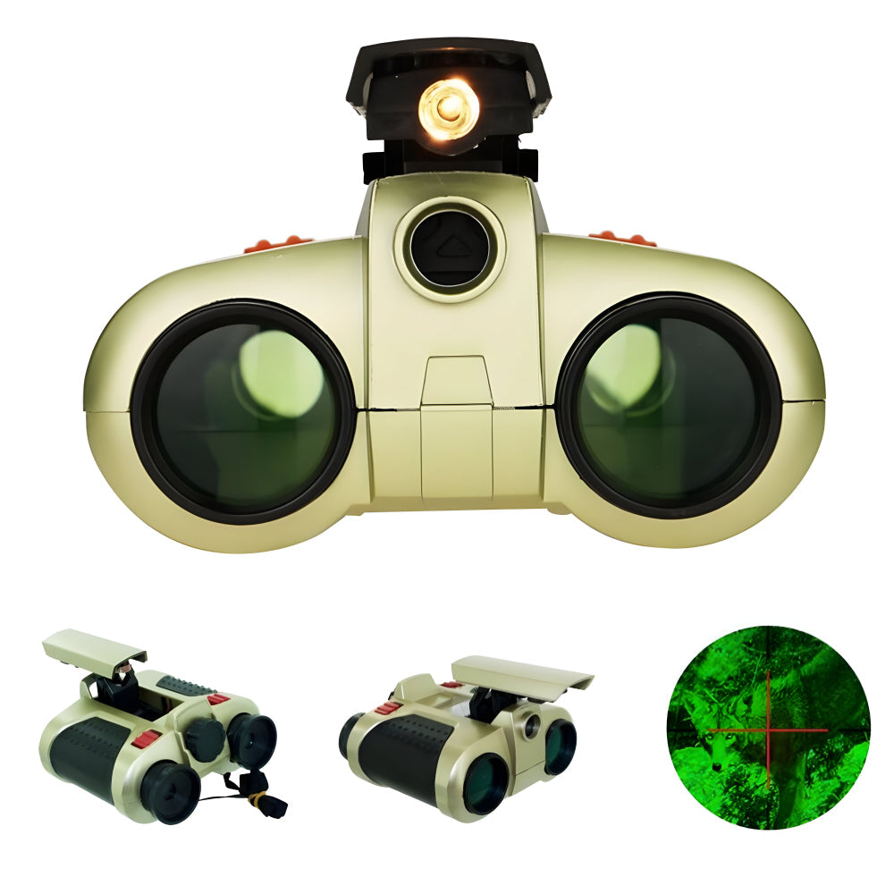 Kids' Night Vision Binoculars for Outdoor Adventure Play