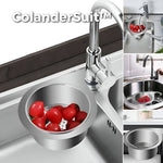 Swan-Shaped Stainless Steel Colander
