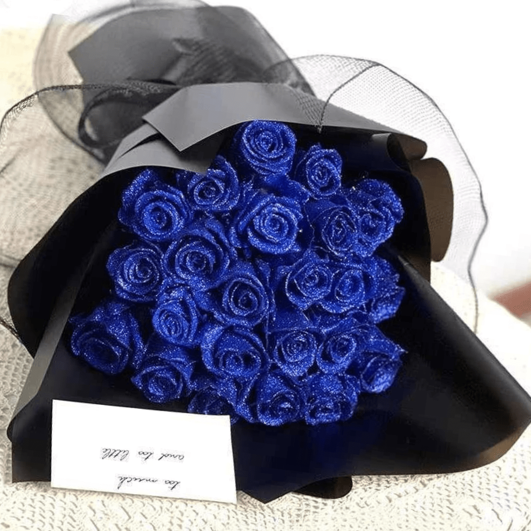 Eternal Glitter Rose for Romantic Gifts & Home Decor
