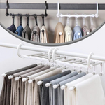 Space-Saving 5-in-1 Foldable Hanger | Versatile Hangers for Closet and Travel