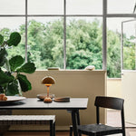 Scandinavian Design Lamp with Flower Glow