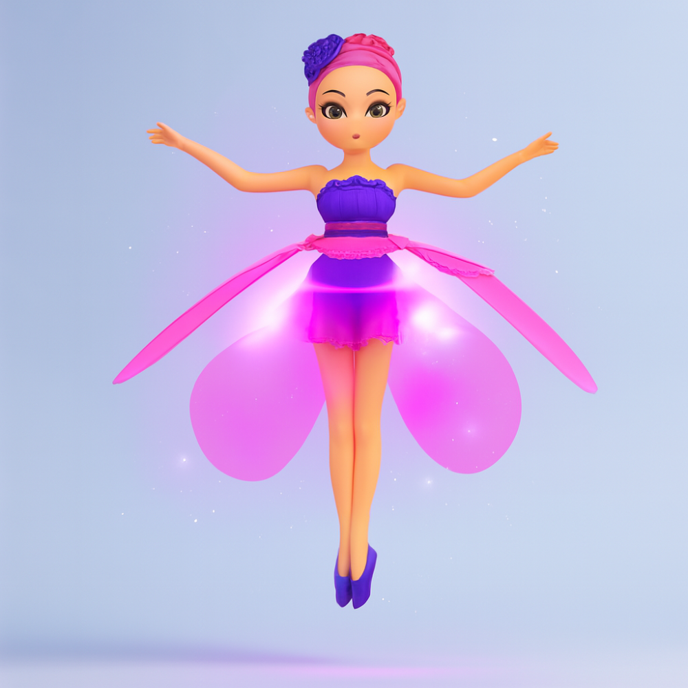 LED Hand-Sensor Flying Fairy Toy for Kids