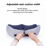 Memory Foam Seat Cushion for Sit Bone Support - Ideal for Office and Car Use