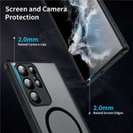 Magnetic Shockproof Case for Samsung Devices