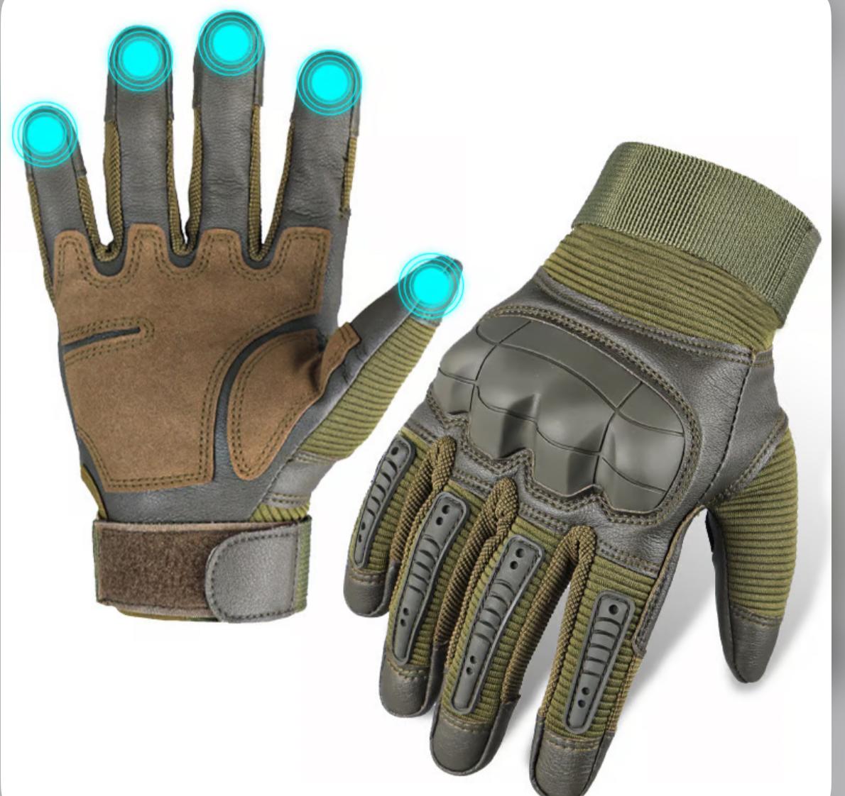 Indestructible Protective Tactical Full-Finger Gloves