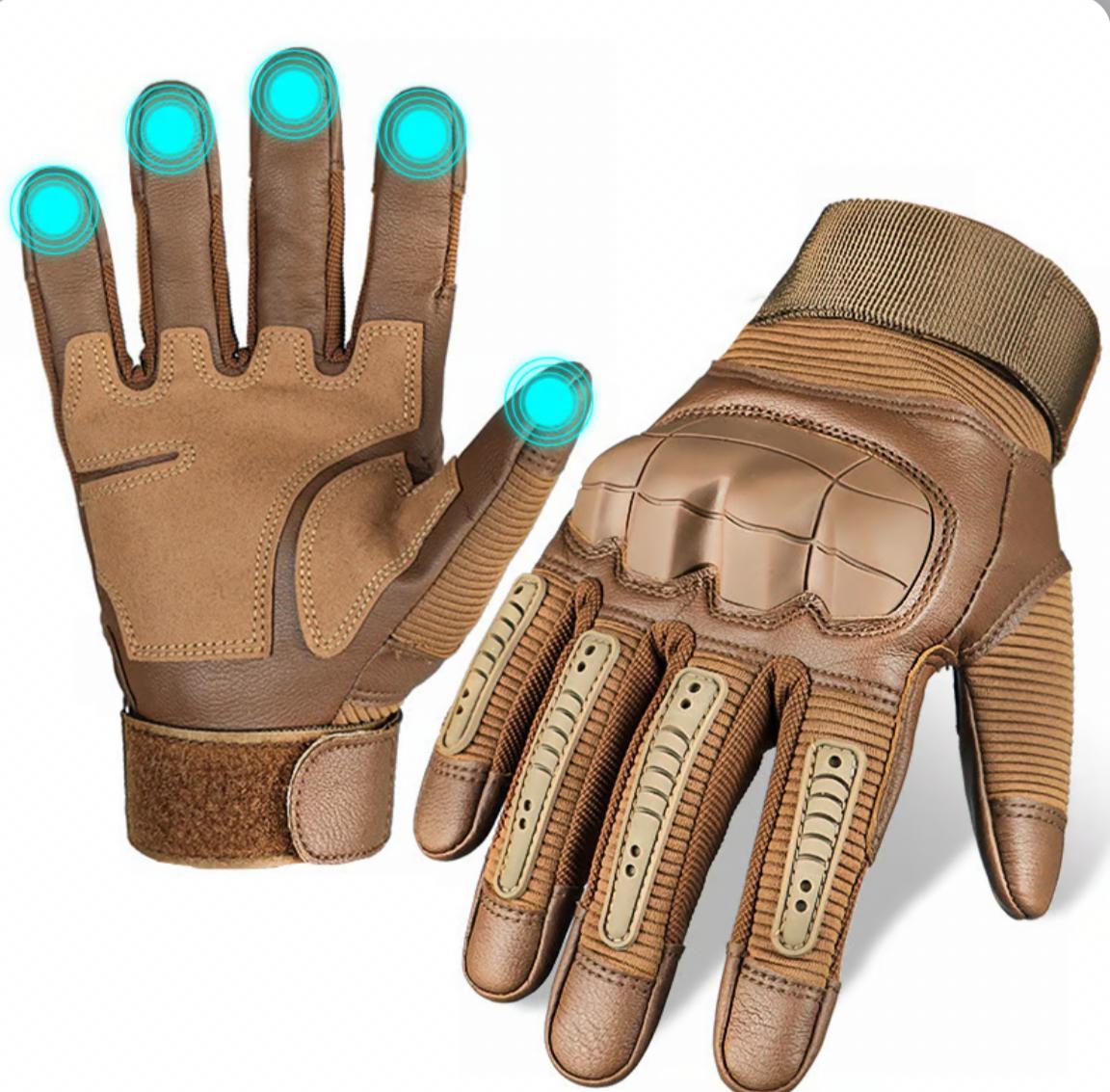 Indestructible Protective Tactical Full-Finger Gloves