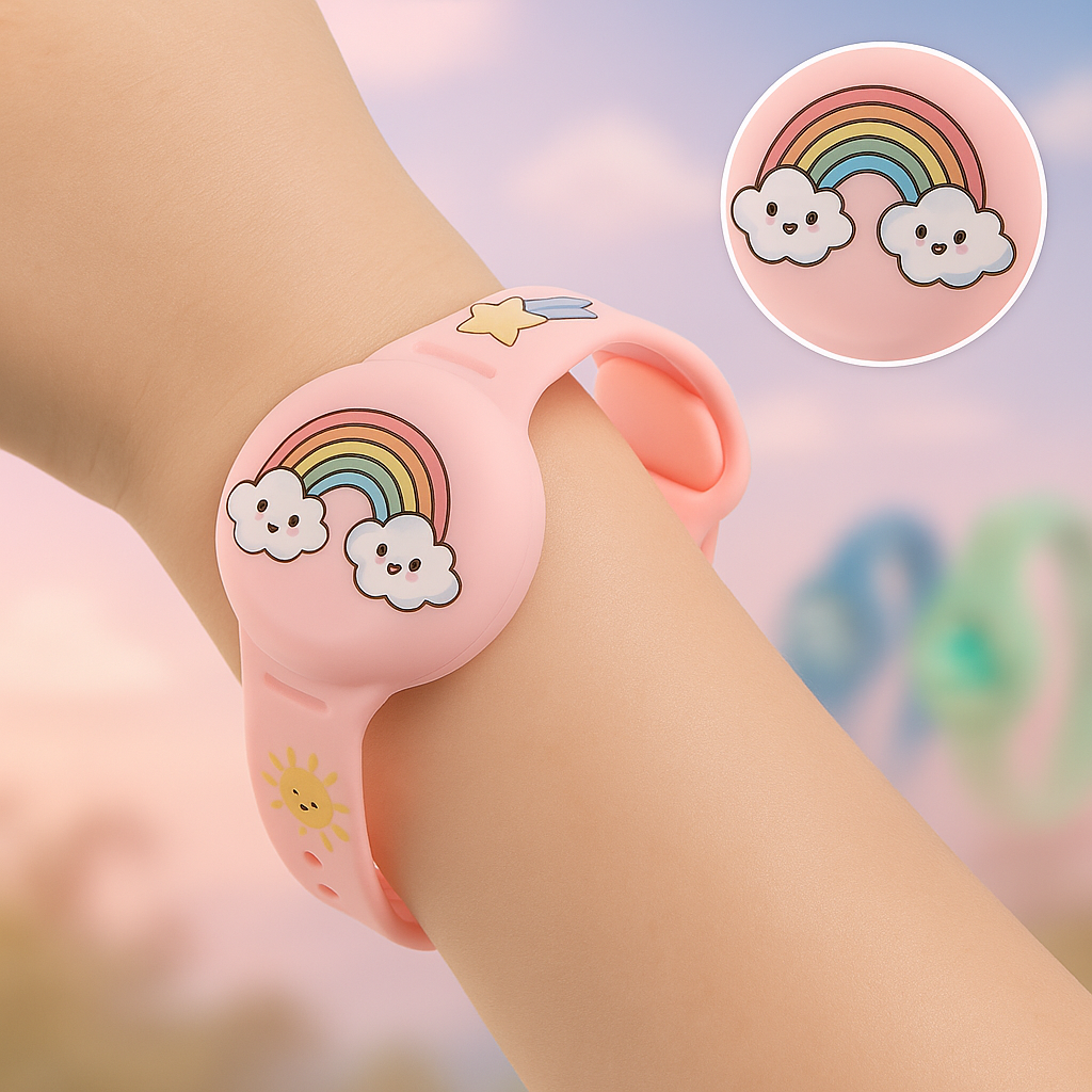 Silicone GPS Tracker Wristband for Kids