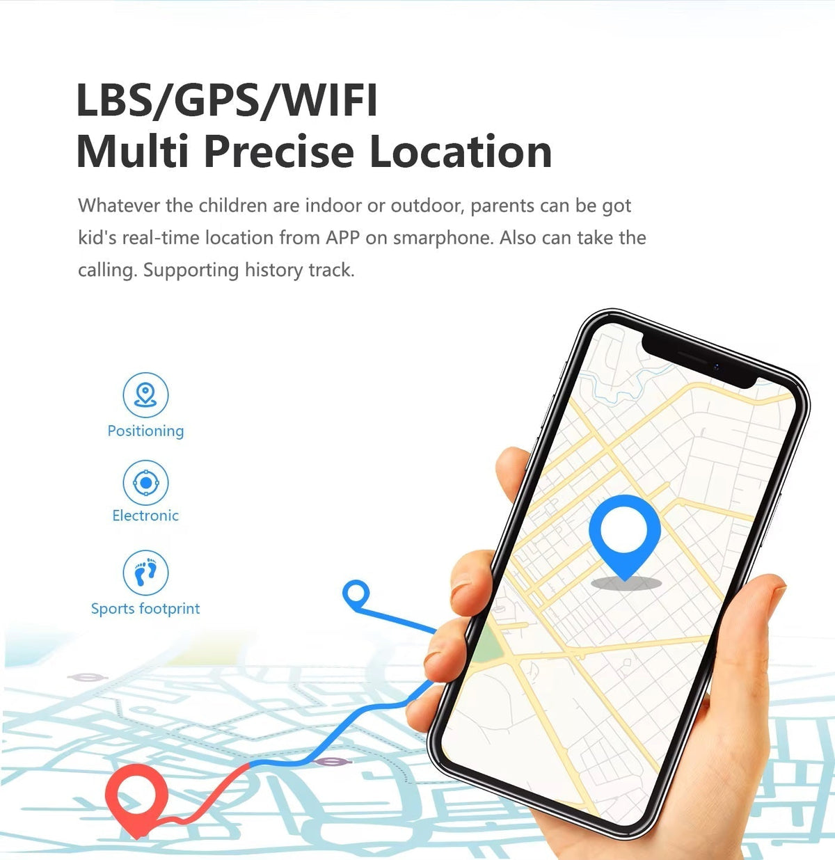 Kids 4G GPS Smartwatch | Video Call, SOS, Wi-Fi Location