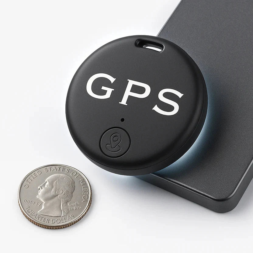 Compact GPS Tracker – Real-Time Location for Vehicles, Bicycles, and Luggage, Set of 2