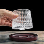 Rotating Whiskey Glasses for a Touch of Refinement