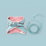 Comfortable Cat Harness with Reflective Stripes for Safe Night Walks | 50% OFF