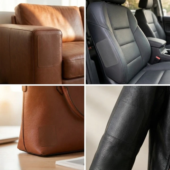 Self-Adhesive PU Leather Repair Patch – Quickly Fix Scratches, Holes, and Cracks
