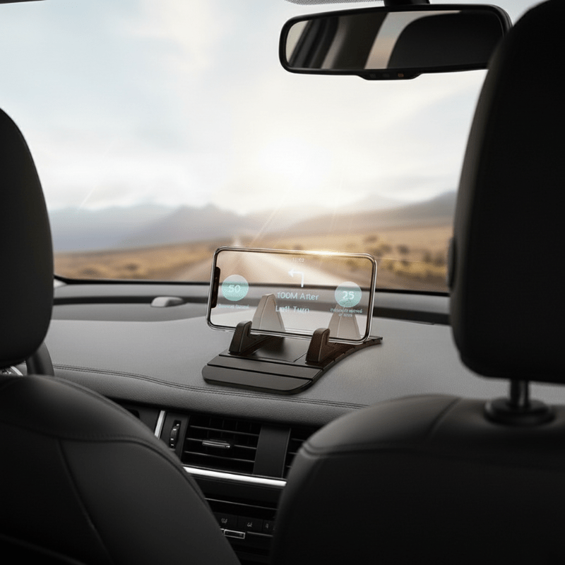 Non-slip Smartphone Holder for the Car with Secure Grip