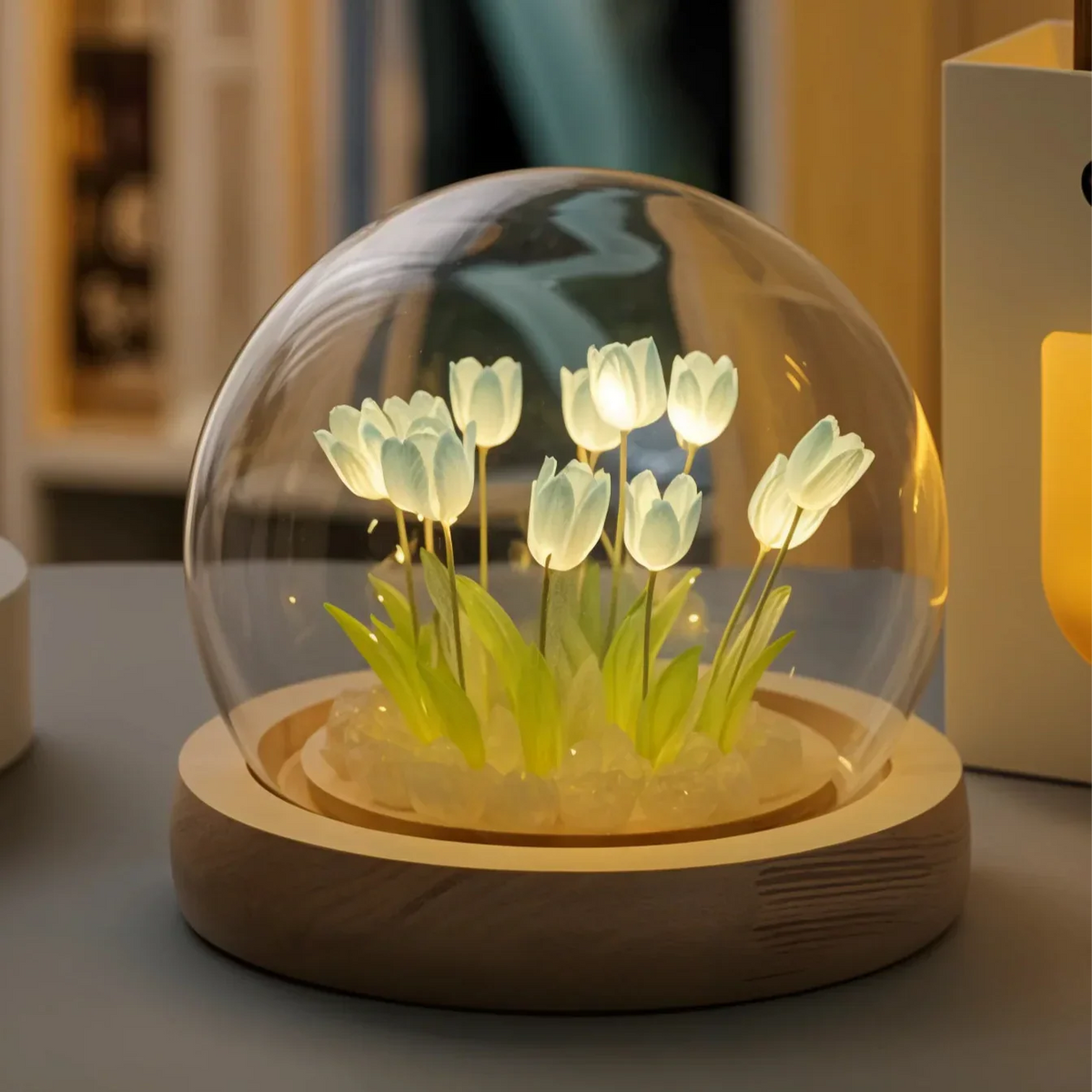 Color-Changing LED Ceiling Lamp for Indoor Use