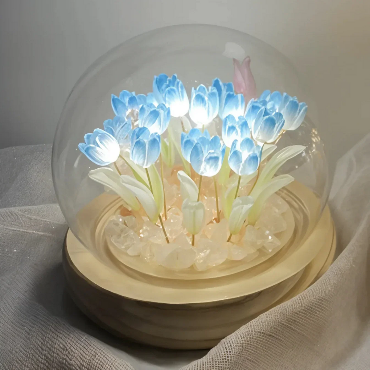 Color-Changing LED Ceiling Lamp for Indoor Use