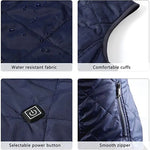 Women's Heated Vest | USB-Powered with Infrared Technology | Temperature Regulating & Lightweight | Perfect for Autumn & Winter