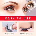 Self-Adhesive Eyelashes: Apply in 3 Seconds Without Glue | Buy 1 Get 1 Free