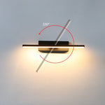 Adjustable LED Wall Light | 330° Swivel | Modern Design for Bedroom & Living Room | Aluminum