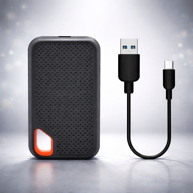 Portable Solid State External Hard Drive