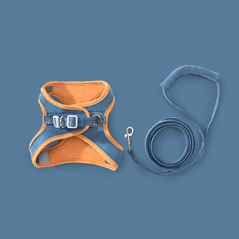 Comfortable Cat Harness with Reflective Stripes for Safe Night Walks | 50% OFF