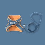 Comfortable Cat Harness with Reflective Stripes for Safe Night Walks | 50% OFF