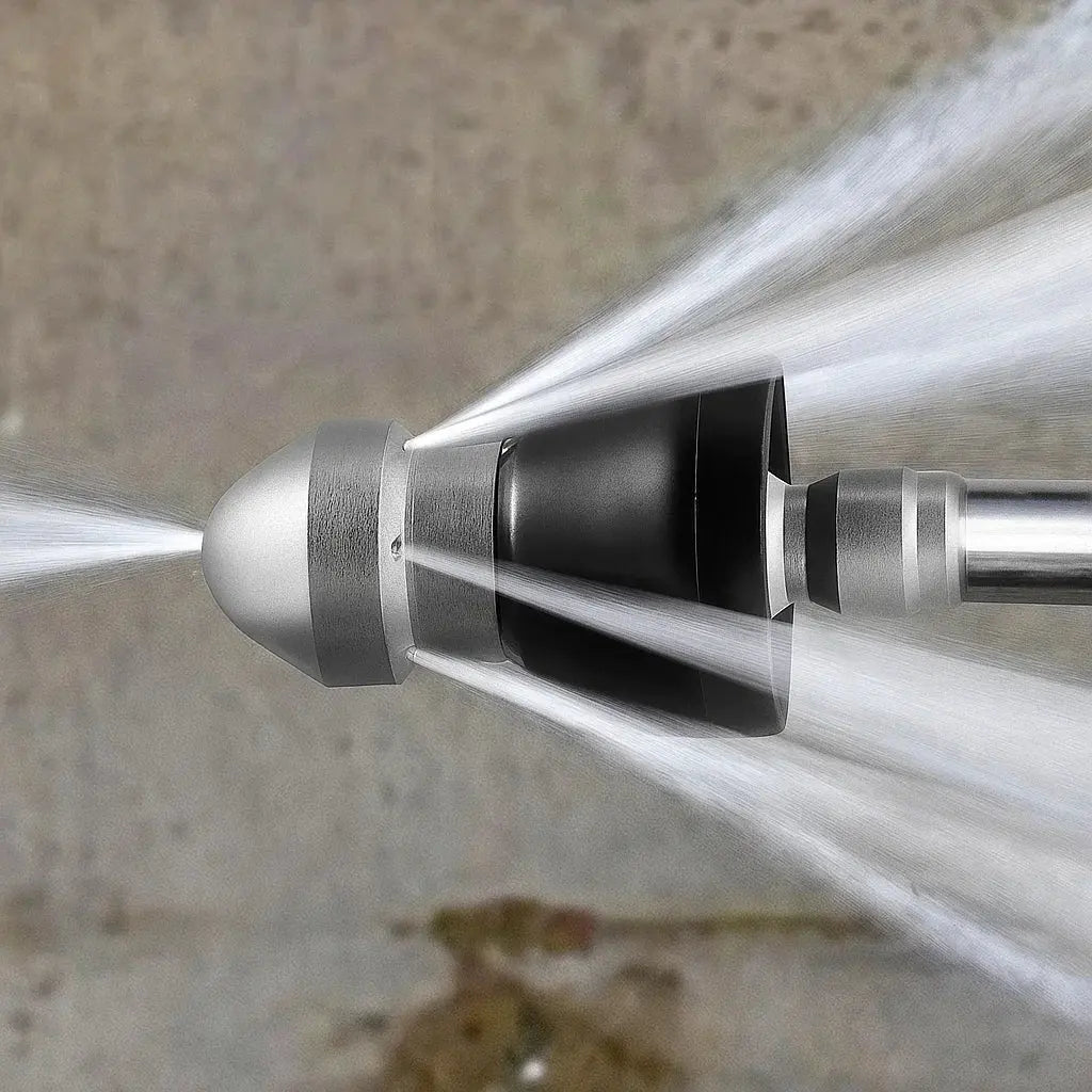High-Pressure Pipe Cleaning Nozzle – Eliminate Blockages Instantly