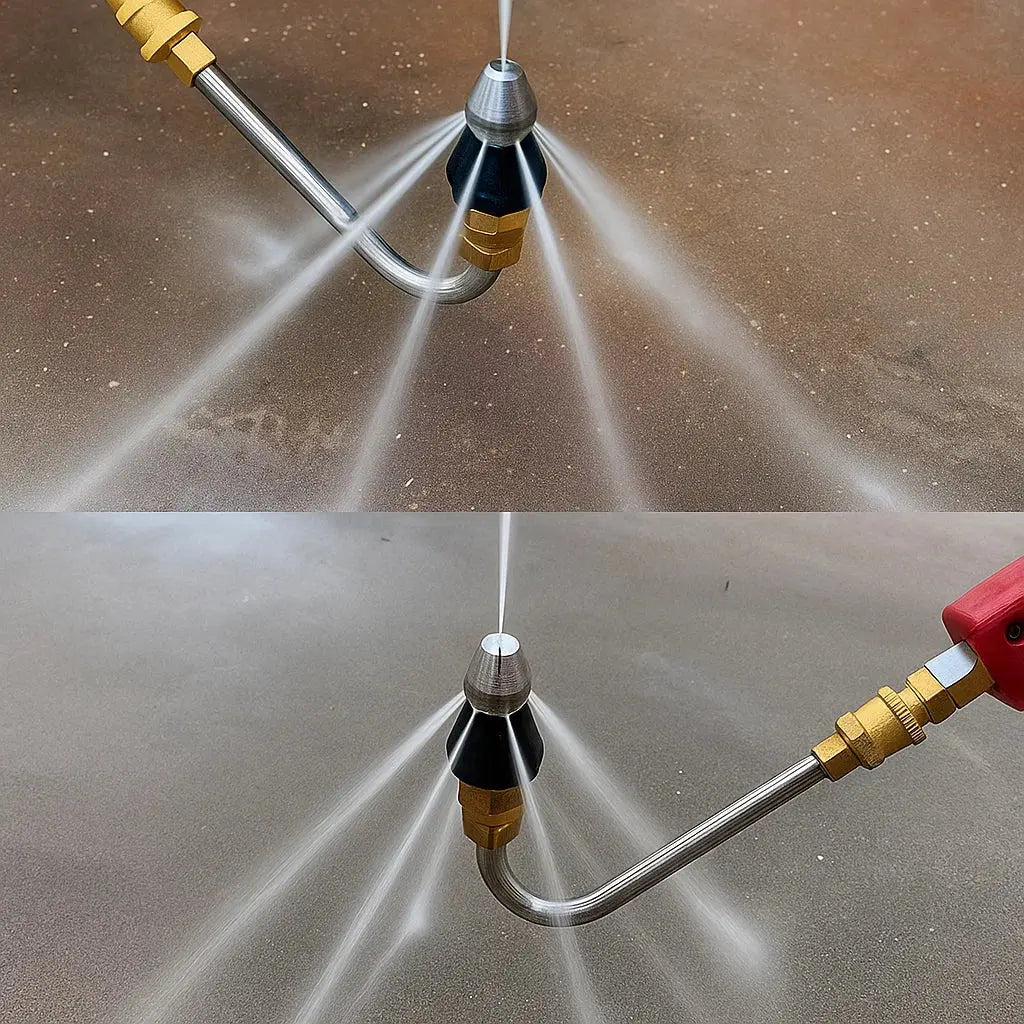 High-Pressure Pipe Cleaning Nozzle – Eliminate Blockages Instantly