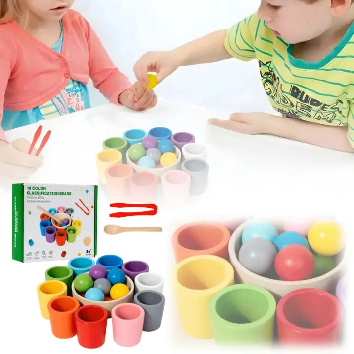 Color Matching Wooden Play Set