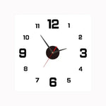 20 cm Silent Wall Clock with Classic Design in Plastic and Glass – Elegant and Easy to Read for Any Room