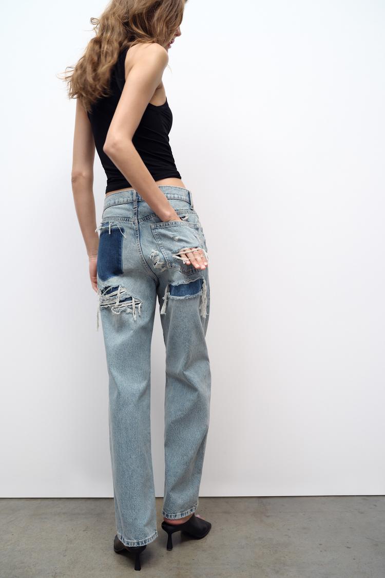 Trendy Pocket Jeans