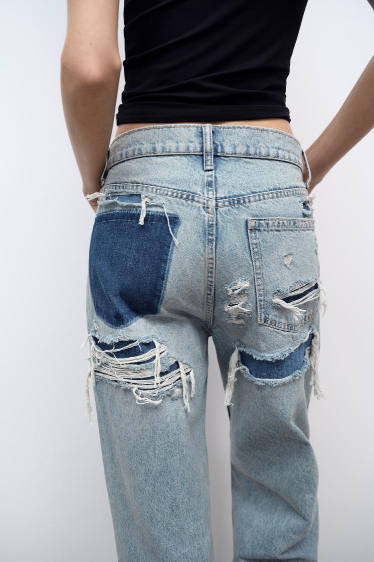 Trendy Pocket Jeans