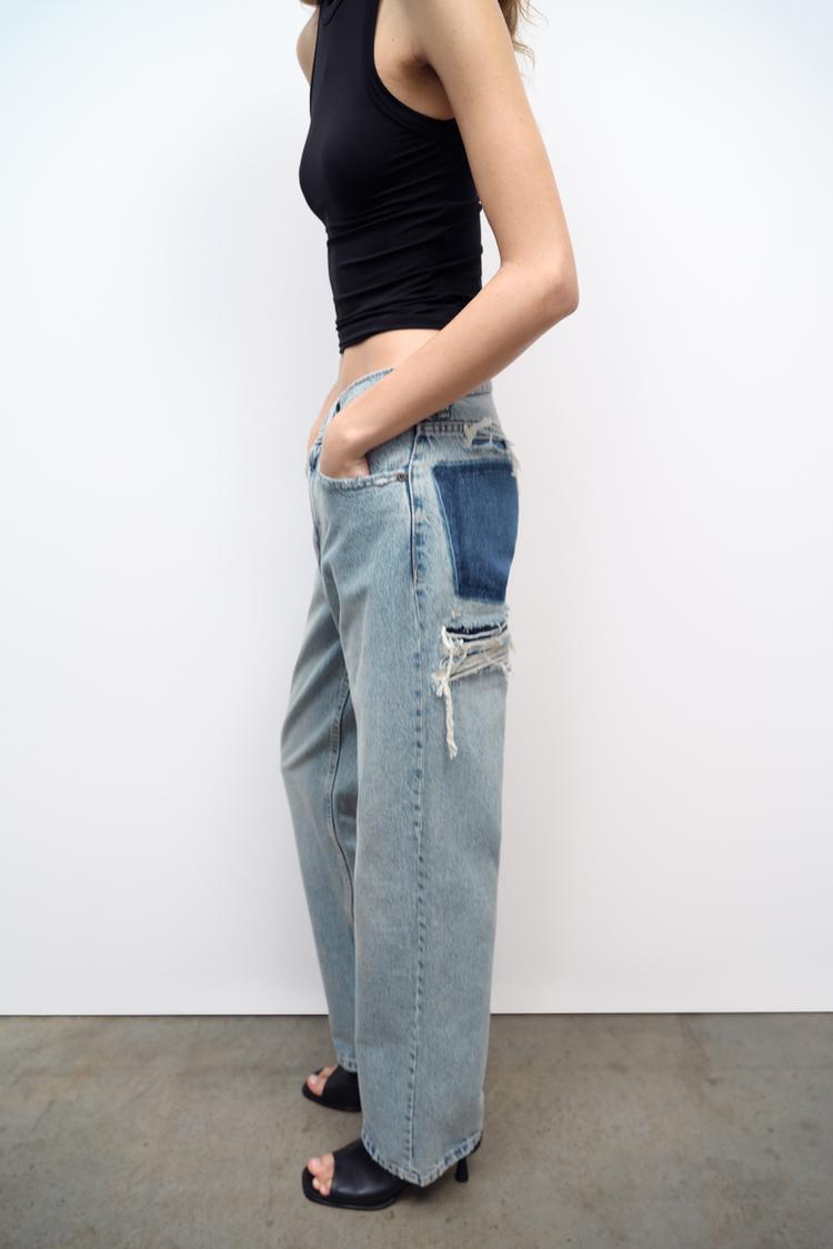 Trendy Pocket Jeans