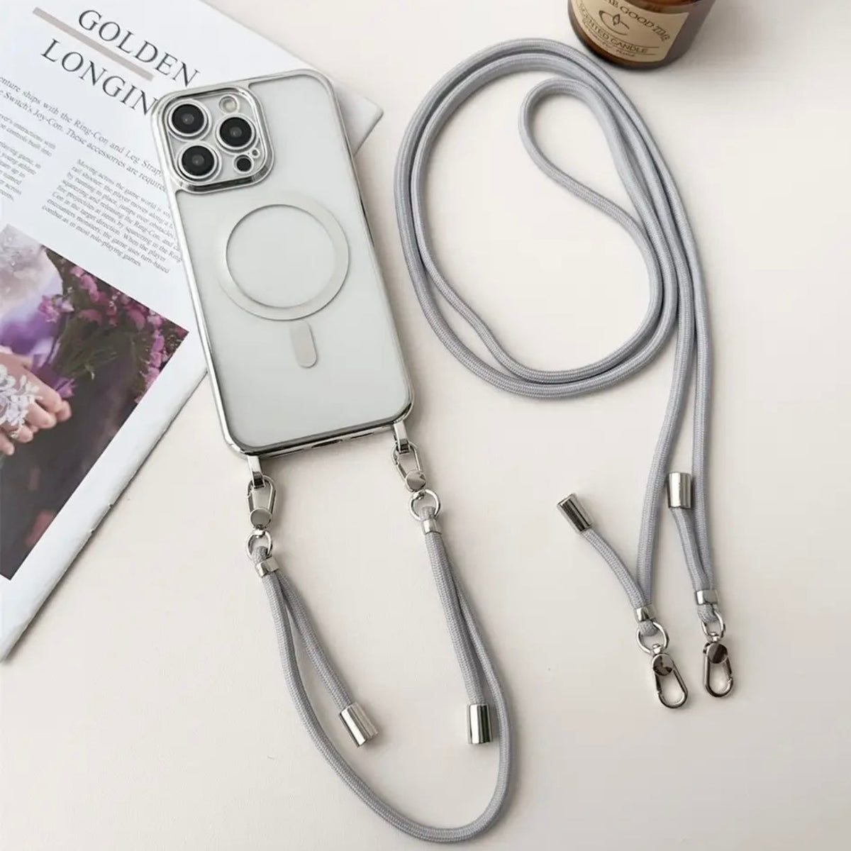 Top MagSafe Crossbody Case - 'Saint'