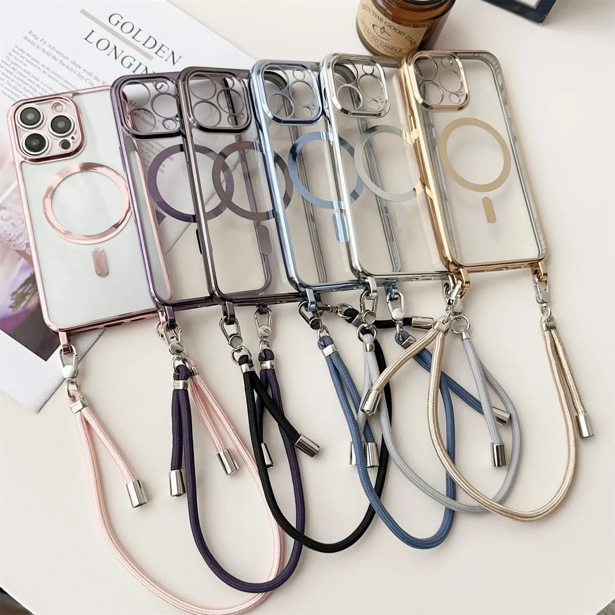 Top MagSafe Crossbody Case - 'Saint'