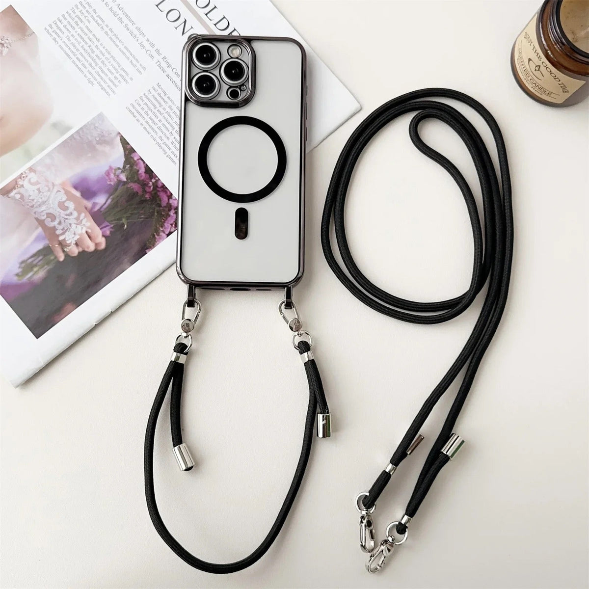 Top MagSafe Crossbody Case - 'Saint'
