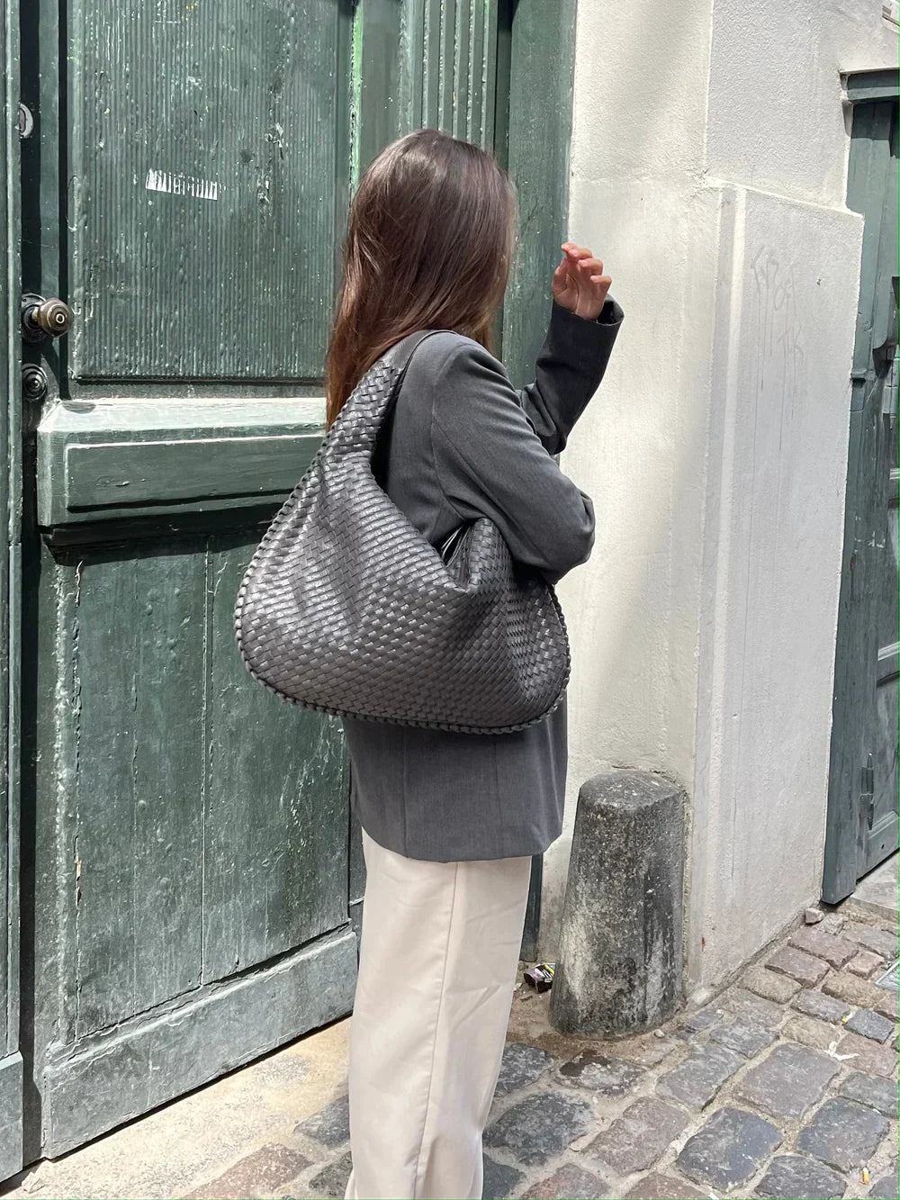 Elegant Women's Shoulder Bag Crafted from Premium Synthetic Leather with Roomy Interior | Perfect for Everyday and Office Use