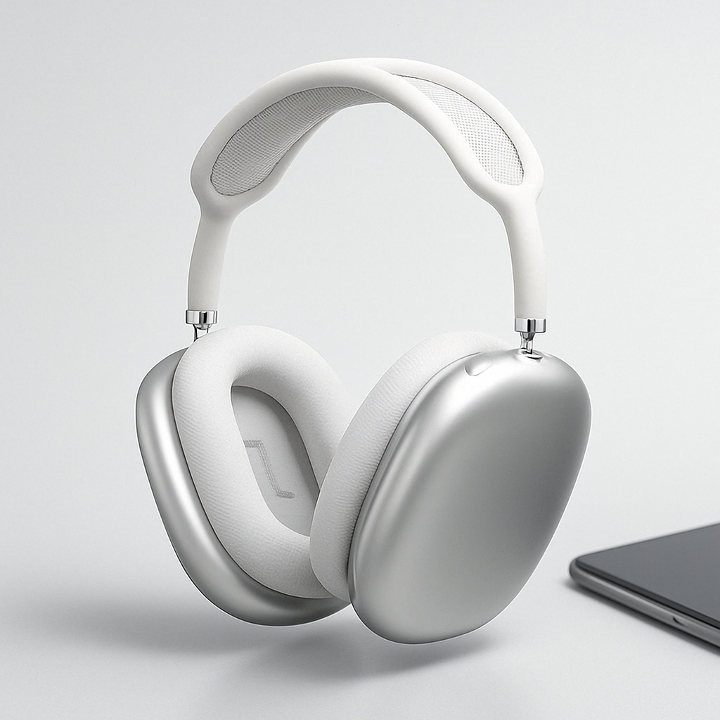 Wireless Over-Ear Headphones with Active Noise Cancellation