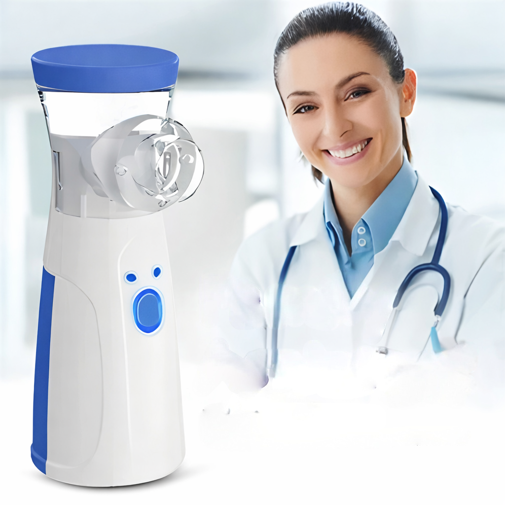 Compact Ultrasonic Nebulizer for Children and Adults